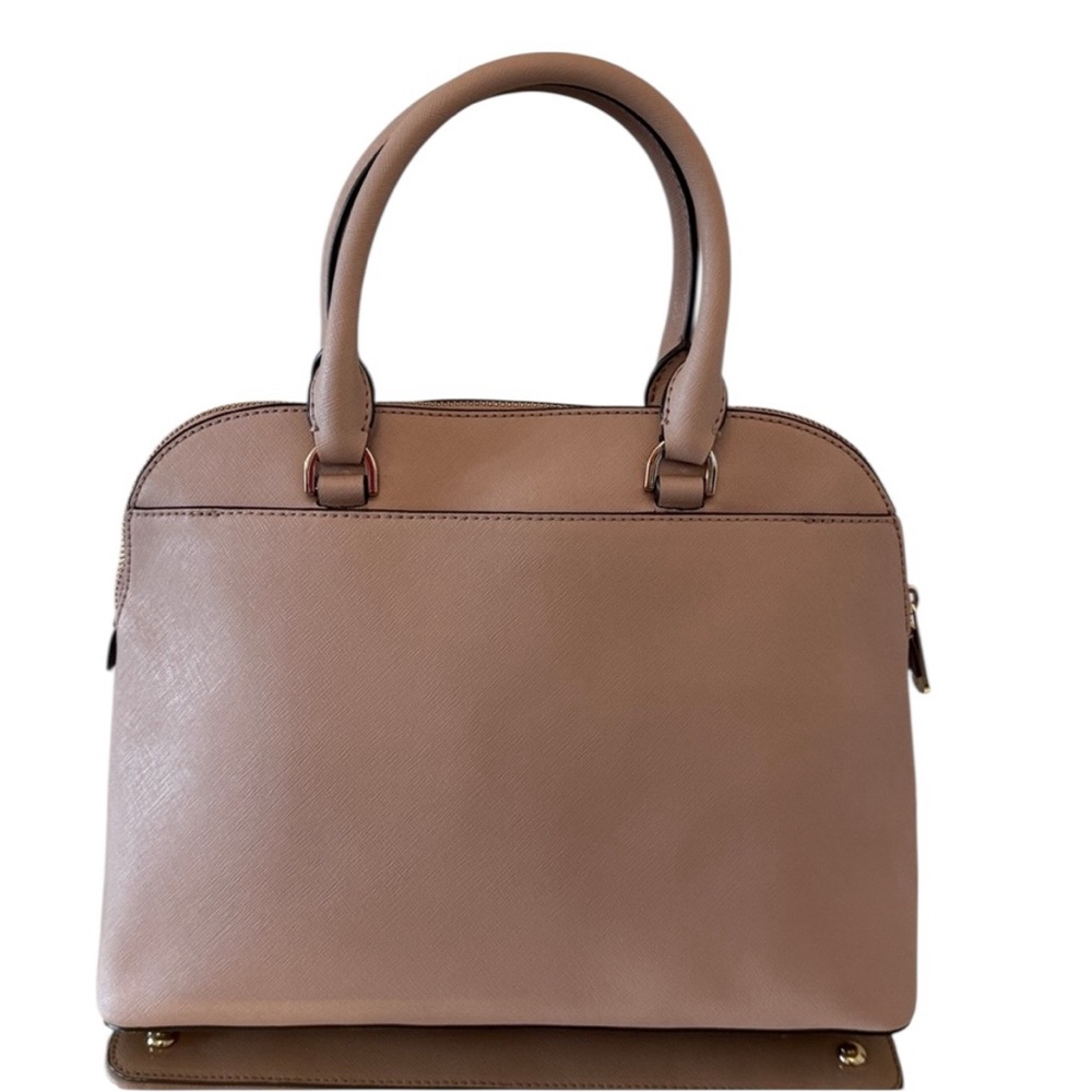 Expires in five hours Michael Kors Tan -Pink Satchel - Picture 8 of 14